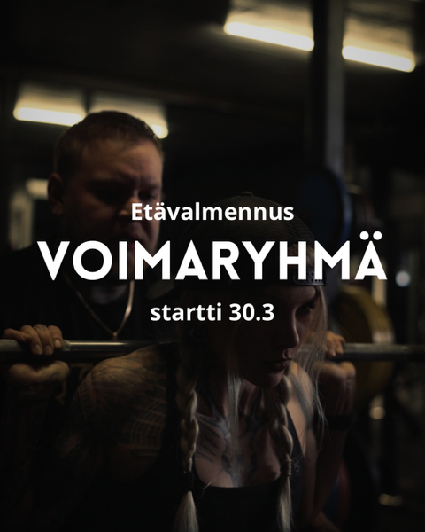 voimavalmennus pienryhmä kerhisgym 2026